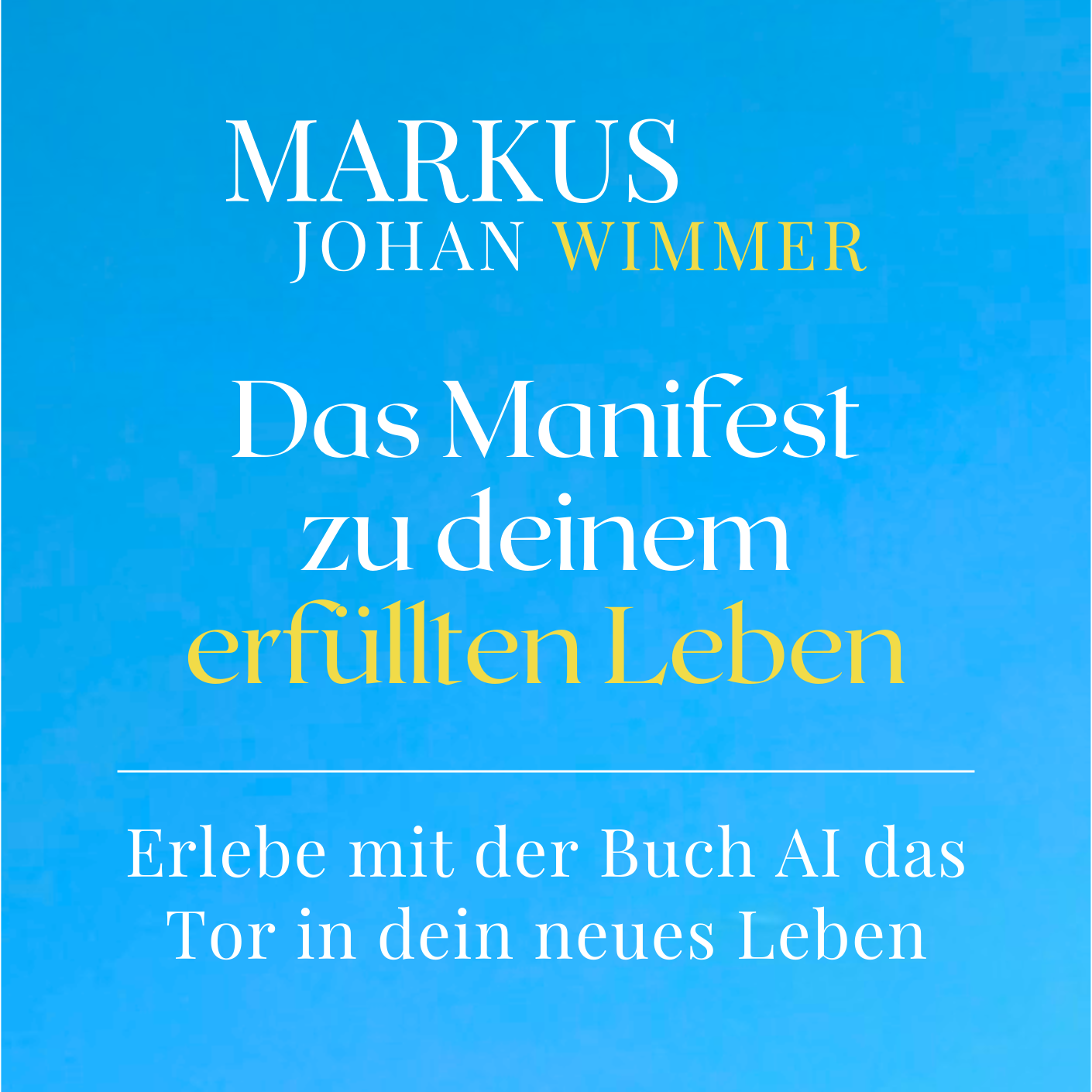 Erfüllt. Leben. Buch AI