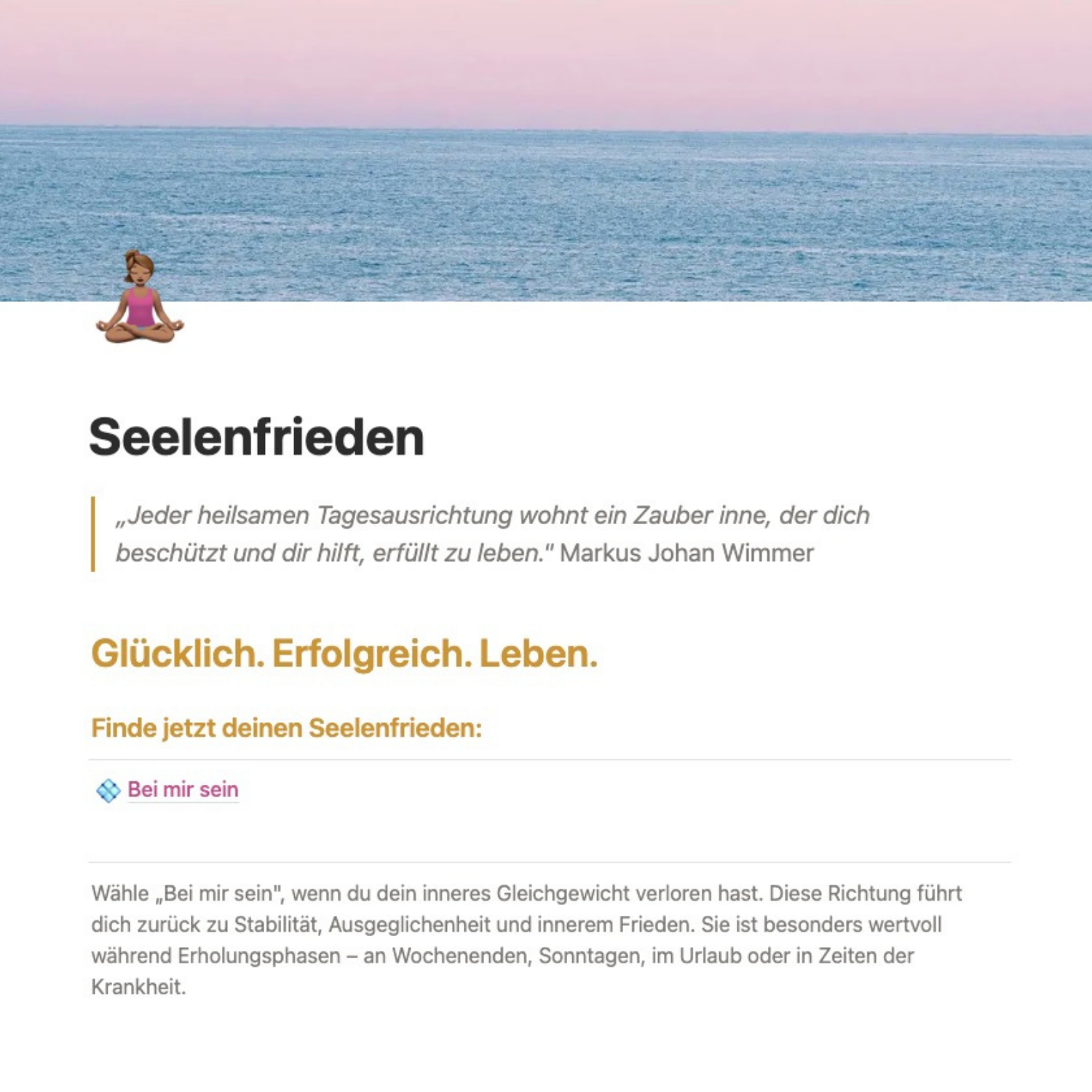 Innerer Frieden - Member